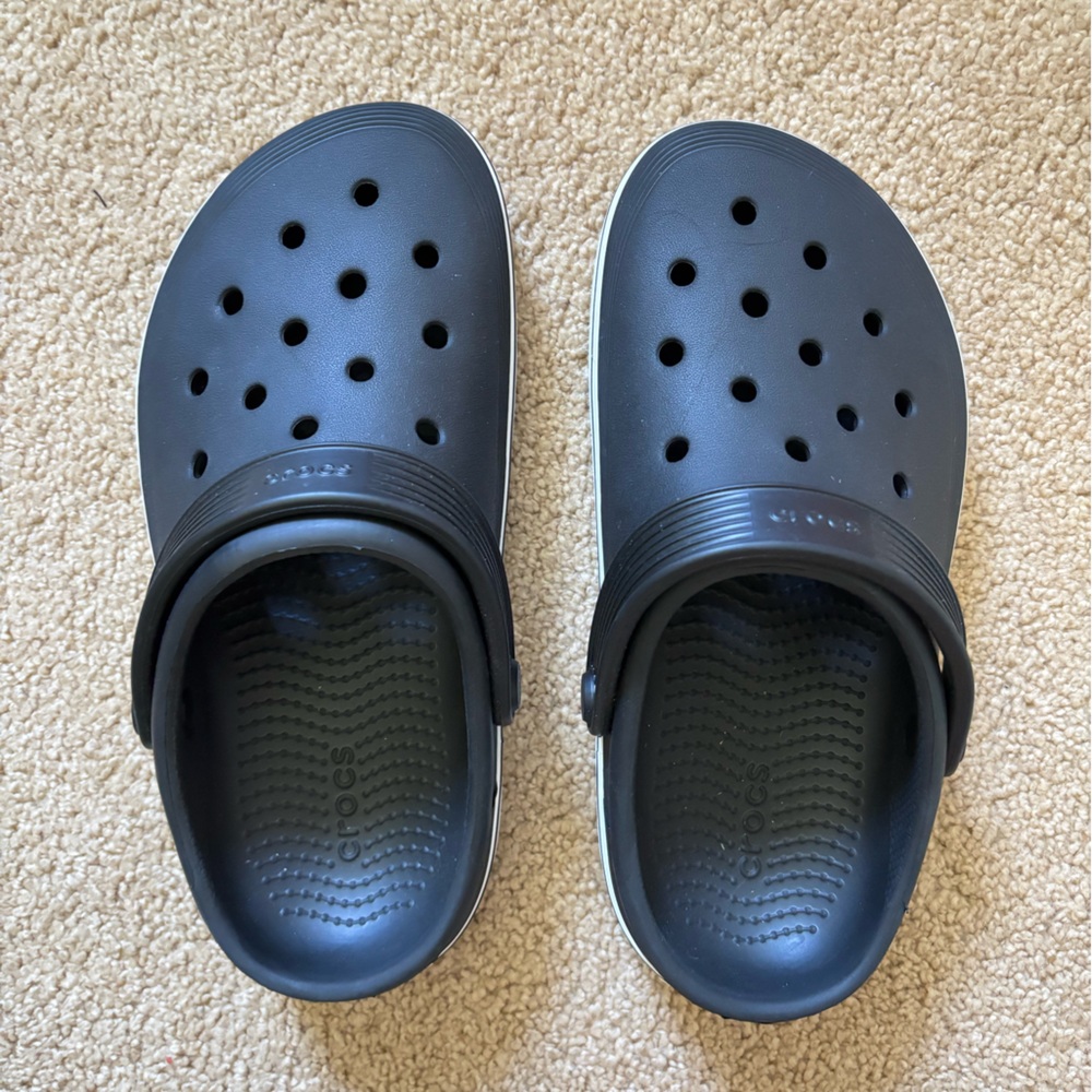 CROCS Black Sole Footwear